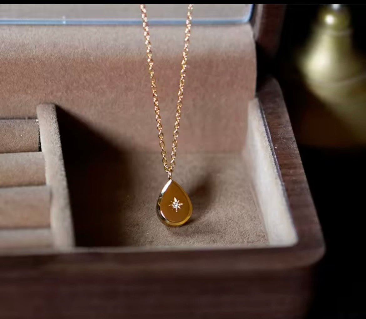 Solstice Teardrop Pendant