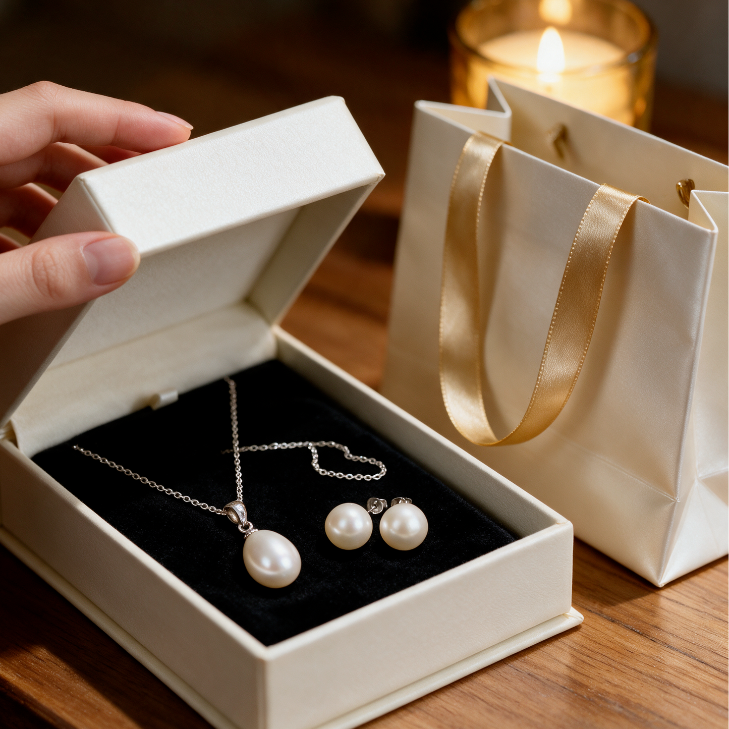 Classic Pearl Drop Set