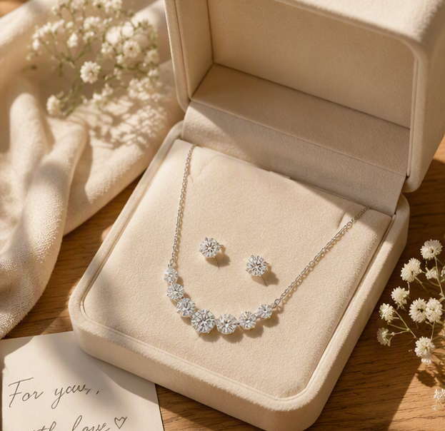 Classic Graduated Crystal Set