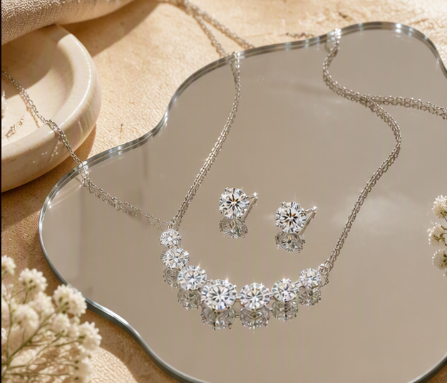 Classic Graduated Crystal Set