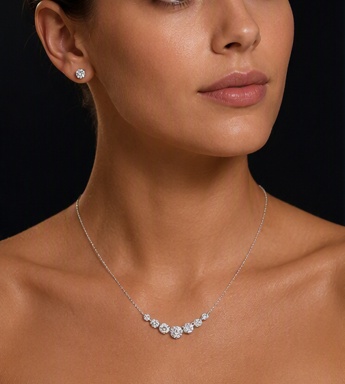 Classic Graduated Crystal Set